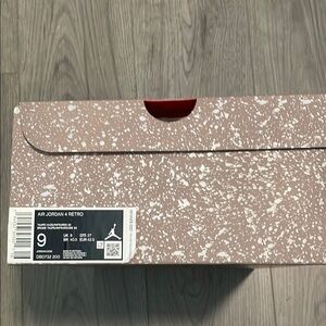 Jordan Air Jordan 4 Retro Sneakers - Brown and White